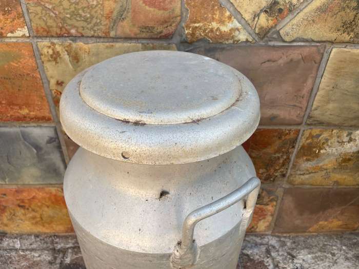 Aluminium Vintage Milk Churn  10 Gallon
