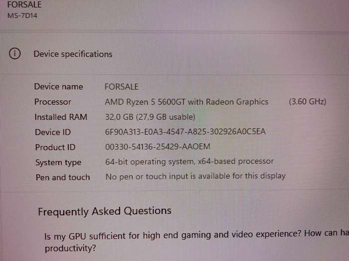 Armaggeddon Kagami K-2 AMD Ryzen 5 5600GT Windows 11 Gaming PC (Comes with Aerbes Gaming Controller)