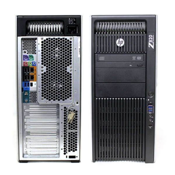 HP z820 Tower Workstation  Xeon 6Cores 16gb memory 1tb drive 850W