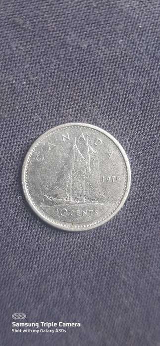 Canada 10 cents coin 1976