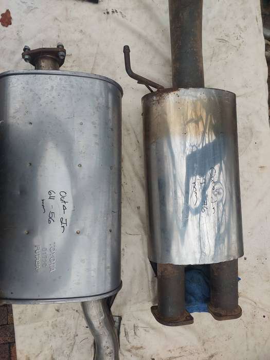 Toyota Land Cruiser Exhaust Back Boxes