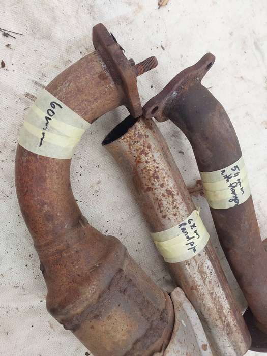 Exhaust Pipes (Not complete, Various Lengths)