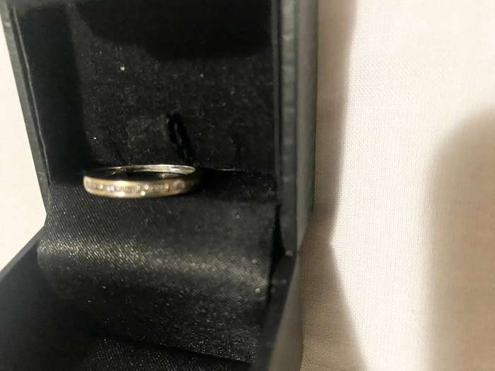 White Gold Eternity Ring