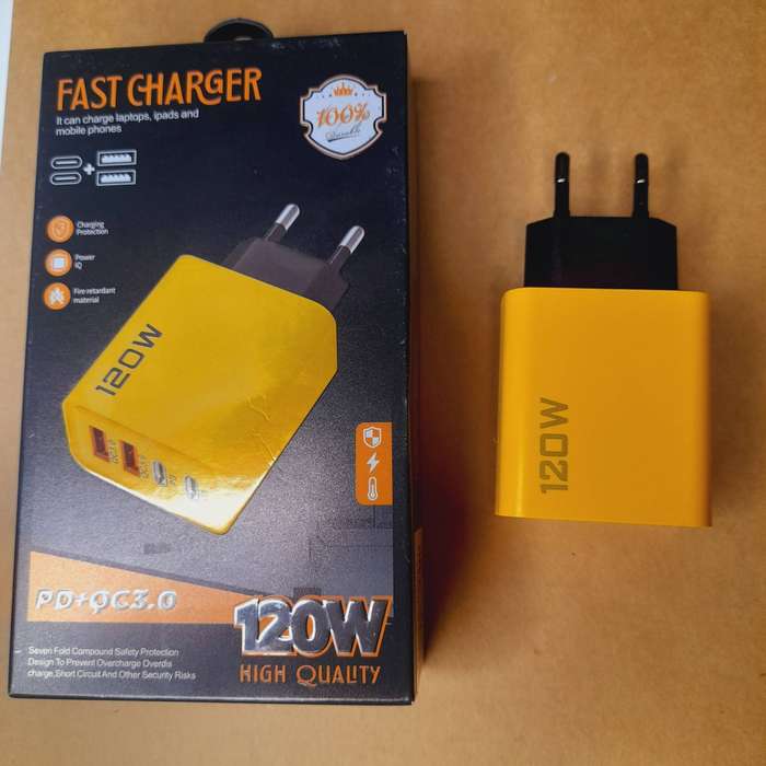 120 watts travel fast charger