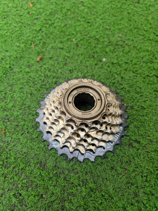 Shimano TZ 500 7 speed freewheel casette
