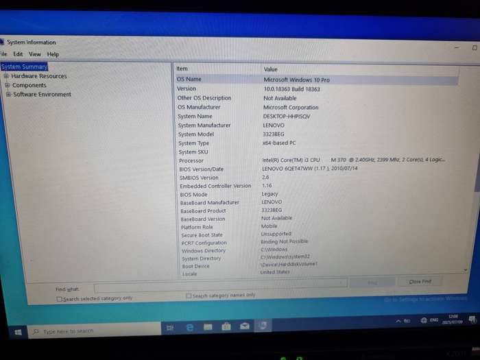 Lenovo ThinkCentre X201i
