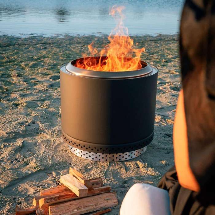 Helios Smokeless Firepit- includes free carry case