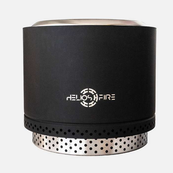 Eros Black Smokeless Fire Pit- includes free carry case