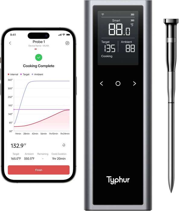 Typhur Sync One - wireless meat thermometer