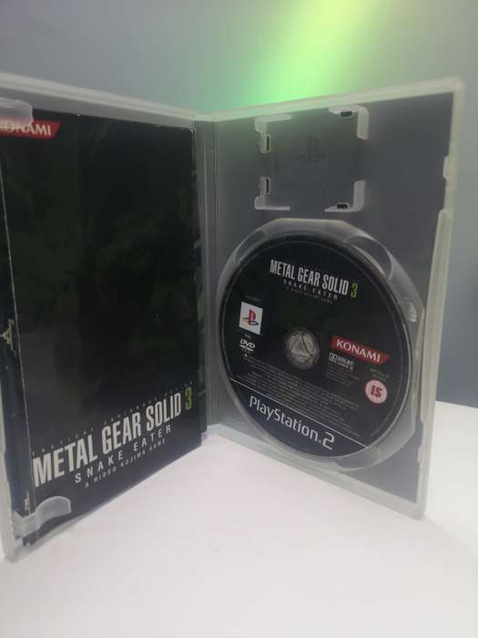mETAL GEAR SOLID 3 : snake eater/ PAL /PS2 / playstation 2 game