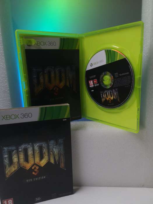 DOOM 3 Box sleeve - Bes edition 3d (Xbox 360)
