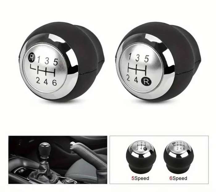 Toyota Corolla Gear Knob - Silver 6spd