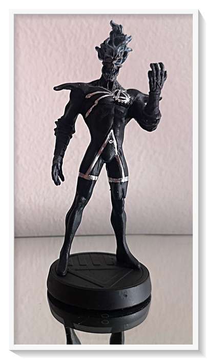 DC Comics - Deathstorm Figure - 2011 - Composition-Lead - Hand Painted Enamel - In Excellent Cond*
