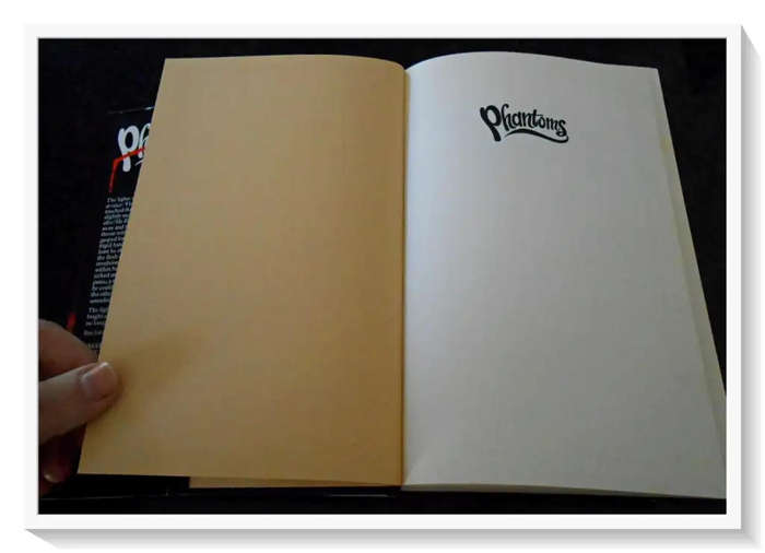 Dean Koontz - Phantoms - First British Edition - 1983 - W H Allen and Co - Hardcover with Dustcover