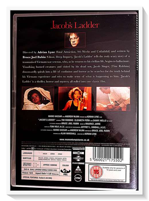 Jacobs Ladder - CULT CLASSIC - PTSD Vietnam Nightmare - Amazing Film - DVD - In Mint Condition***