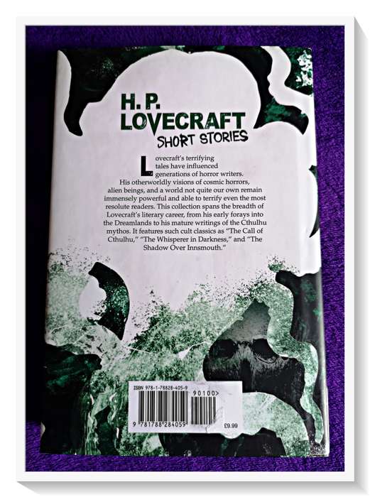 H.P. Lovecraft: Short Stories - ARCTURUS 2018 - 340 Pages - Large Hardcover with Dust-Jacket