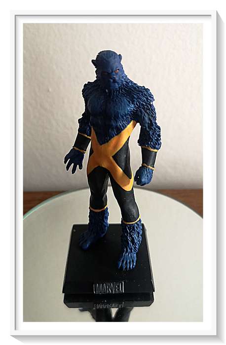MARVEL Figurine - BEAST - Solid Lead Cast - Hand-painted with Enamel - In Box Like New
