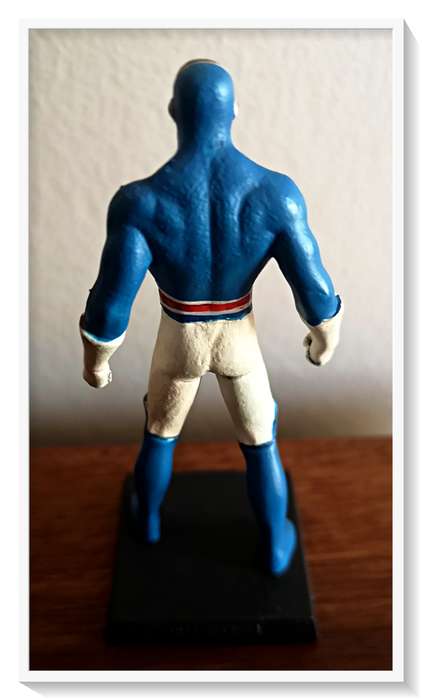 MARVEL LEAD FIGURINES - MARVEL MISTER BRITAIN - HAND-PAINTED WITH ENAMEL (with Original Box)