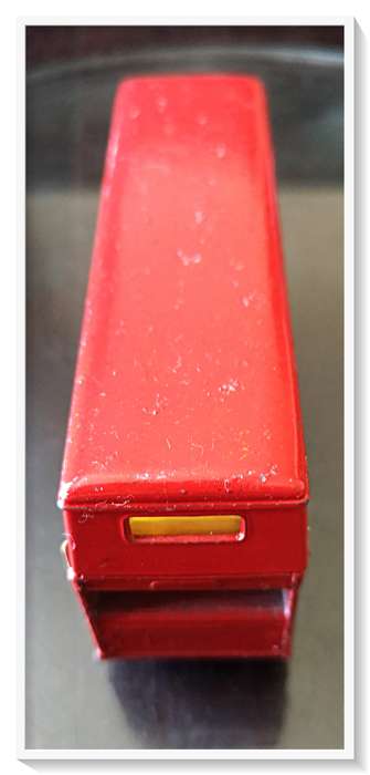 Matchbox Red Double Decker Red Bus - 1972 - Dimensions 12cm by 5cm by 4cm (B+)