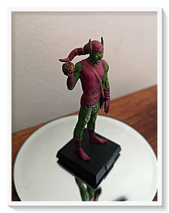 The Green Goblin - Solid Lead MARVEL Figurine - Hand-Painted Enamel - 2005 - ABD - In Box / Like New