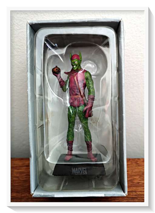 The Green Goblin - Solid Lead MARVEL Figurine - Hand-Painted Enamel - 2005 - ABD - In Box / Like New