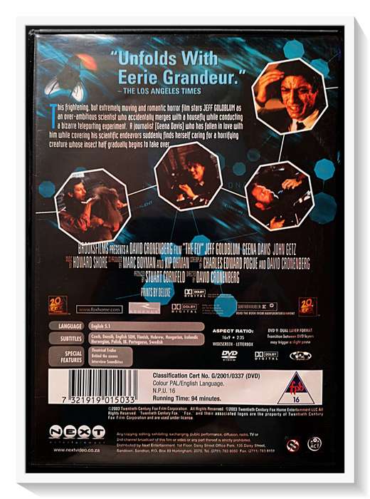 The Fly - David Cronenberg - 15th Anniversary Edition - 18VLN - Cult Classic - Condition: Very Good