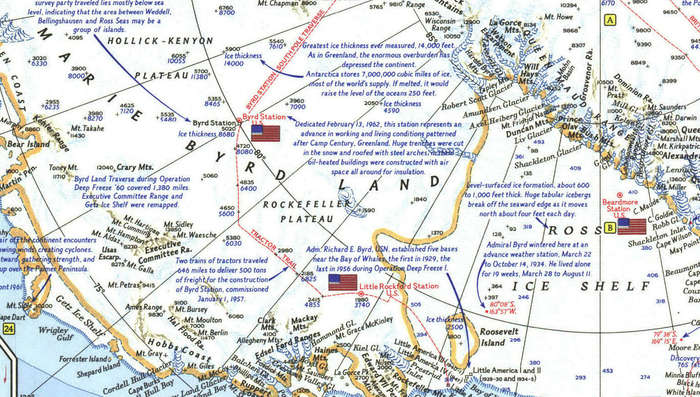 National Geographic Antarctica February 1963 Digital Maps Digital Download