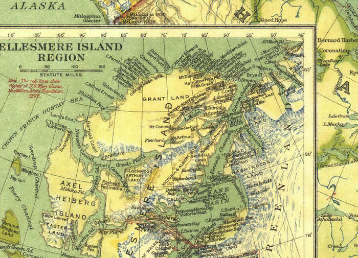 National Geographic The Arctic Regions 1925 Digital Maps Digital Download