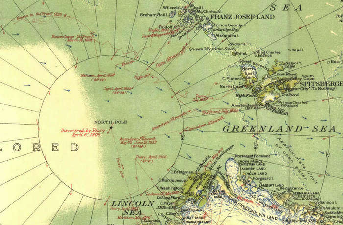 National Geographic The Arctic Regions 1925 Digital Maps Digital Download