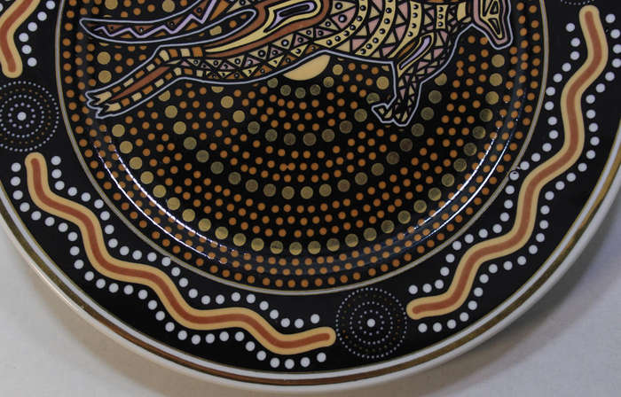 Australia First Nations Decorative Australian Kangaroo Wall Plate