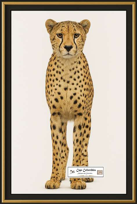 Cheetah Front On View Digital Download Image For Printing and Framing