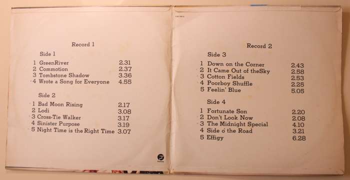 Creedence Clearwater Revival 1969 Vinyl LP