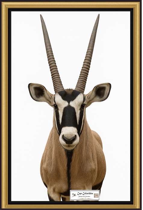 Gemsbok Front On View Digital Download Image For Printing and Framing