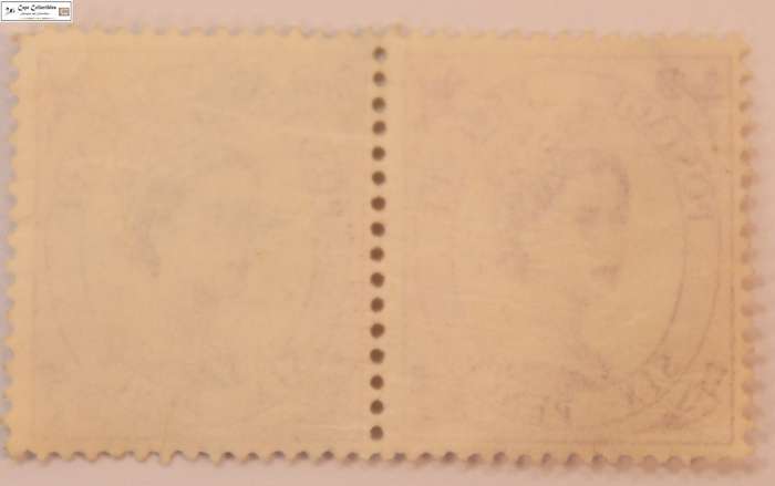 Great Britain Pair 6 Pence 1959 Queen Elizabeth II Stamp (Scott 362)