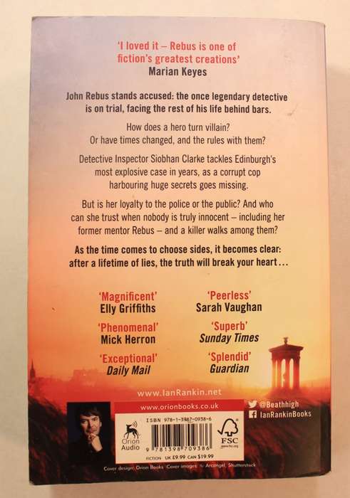 A Heart Full Of Headstones by Ian Rankin Softcover Book