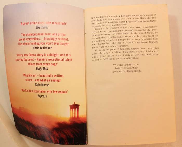 A Heart Full Of Headstones by Ian Rankin Softcover Book