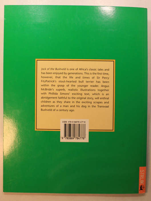 Jock Of The Bushveld by Phillida Brooke Simons Softcover Book