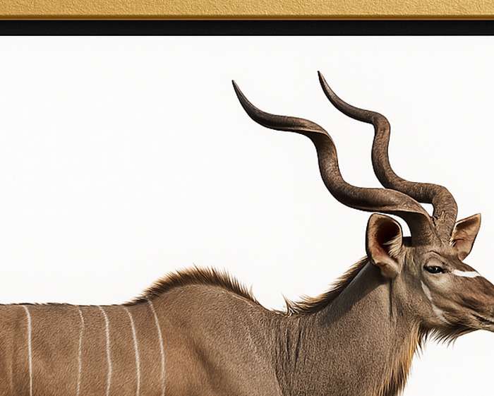 Kudu Side View Digital Download Image For Printing and Framing