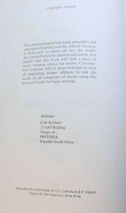Modern Clinical Nursing and Applied Sciences Gloudina M Rykheer Hardcover Book