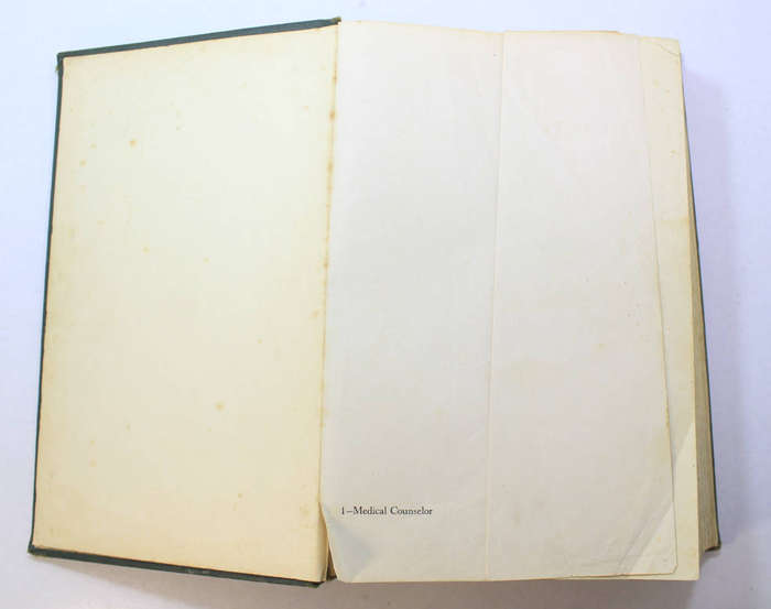 Modern Medical Counselor by Hubert O Swartout MD Dr PH Hardcover Book