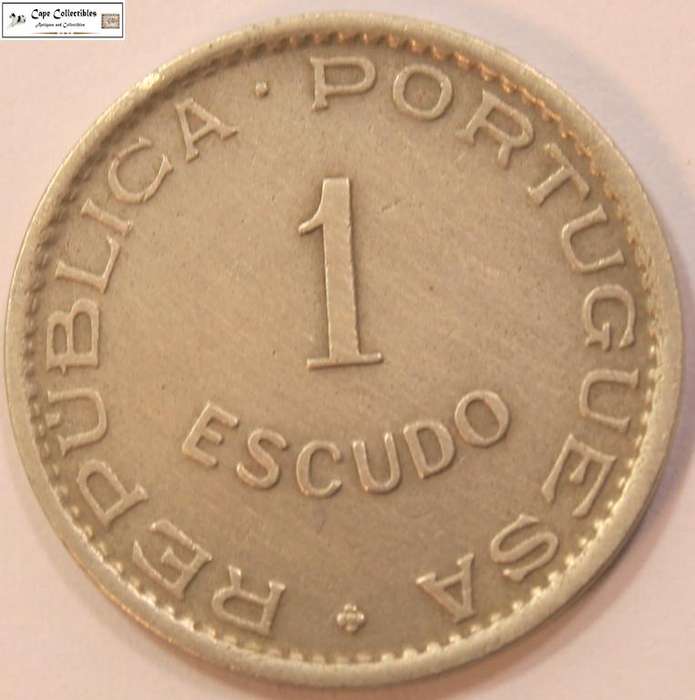 Mozambique 1 Escudo 1951 Coin Circulated