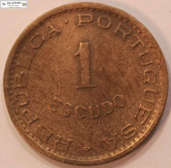 Mozambique 1 Escudo 1968 Coin Circulated