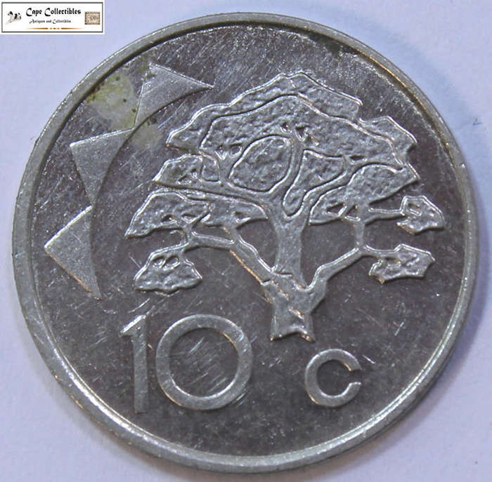 Namibia 1993 10 Cent Coin Circulated