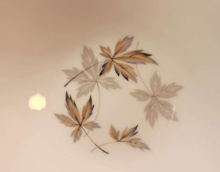 Vintage Noritake "Autumglory" Pattern 6323 Porcelain Salad or Fruit Bowl