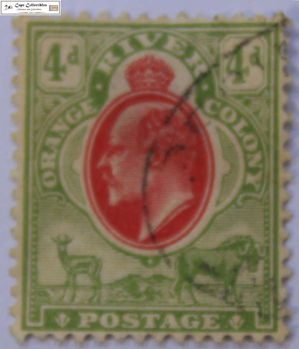 Orange River Colony 4 Pence 1903 Stamp (Scott 64)