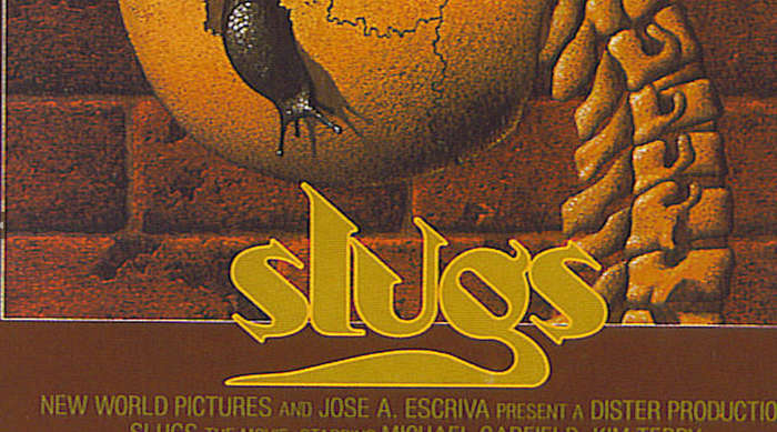 Vintage Science Fiction Horror Film Slugs Poster Digital Download