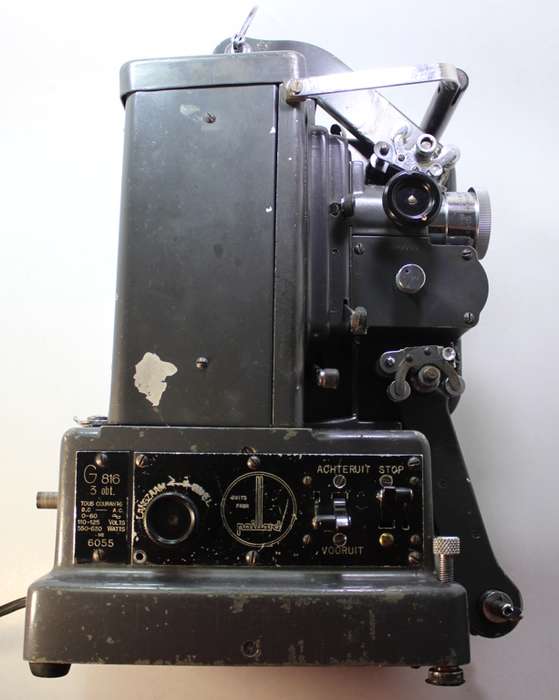 Vintage Paillard Bolex G816 8mm and 16mm Film Projector 110 Volt with 220 Volt Inverter