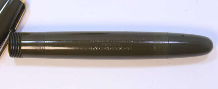 Vintage Parker Duofold 14K Gold Nib Fountain Pen N Ink Sac Format