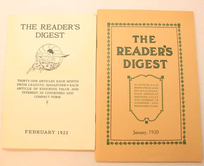 The Readers Digest The First Of Fifty Years Volume One Number One Boxed Set