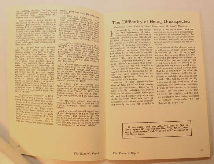 The Readers Digest The First Of Fifty Years Volume One Number One Boxed Set